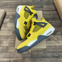 Lightning Jordan 4 Retro (USED, No Box)