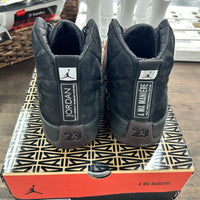 A Ma Maniere Black Jordan 12 SP (W) (USED)
