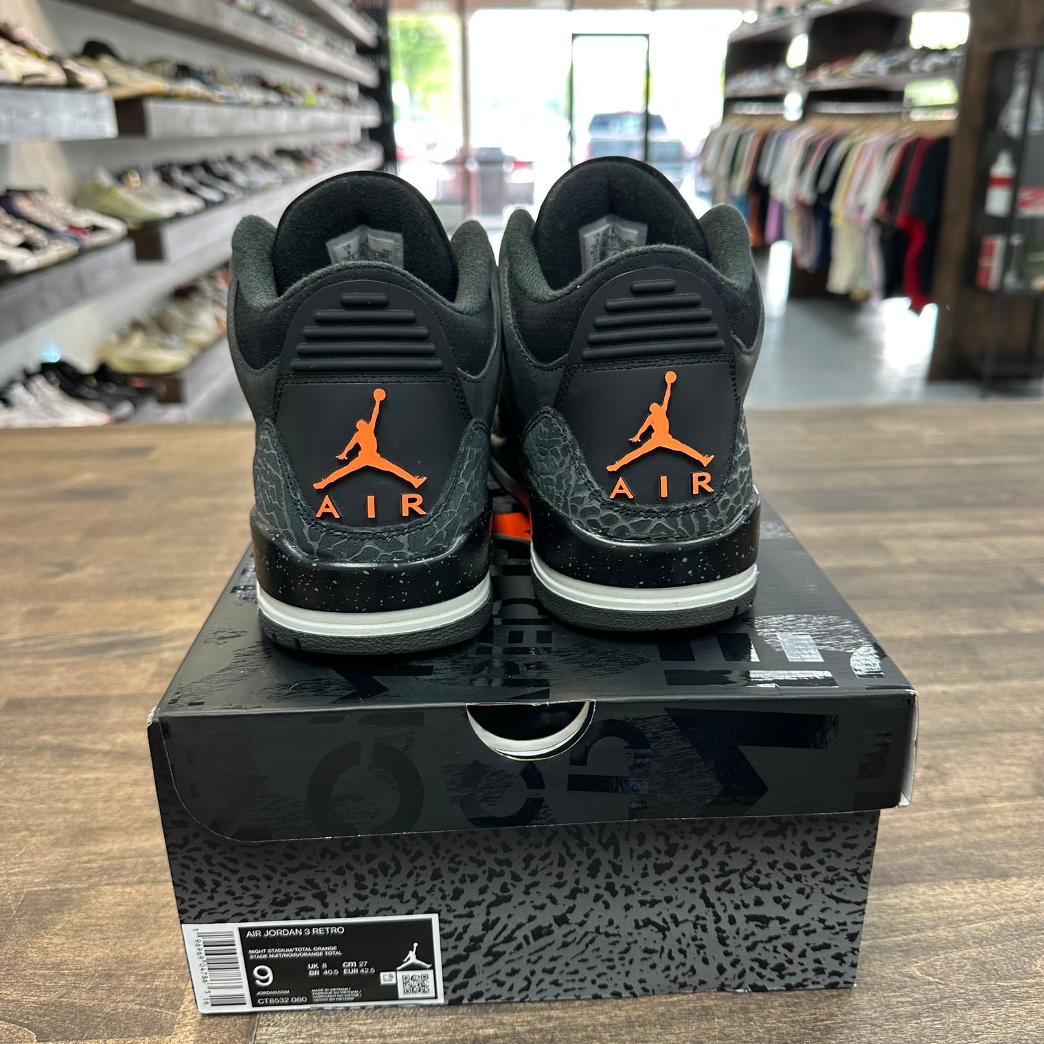 Fear Jordan 3 Retro (2023) (USED)