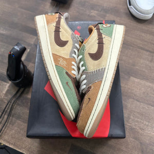 Jordan 1 Retro Low OG Zion Williamson Voodoo (US 10.5) (USED) Size 10.5 (Pre-Owned) - Image 1