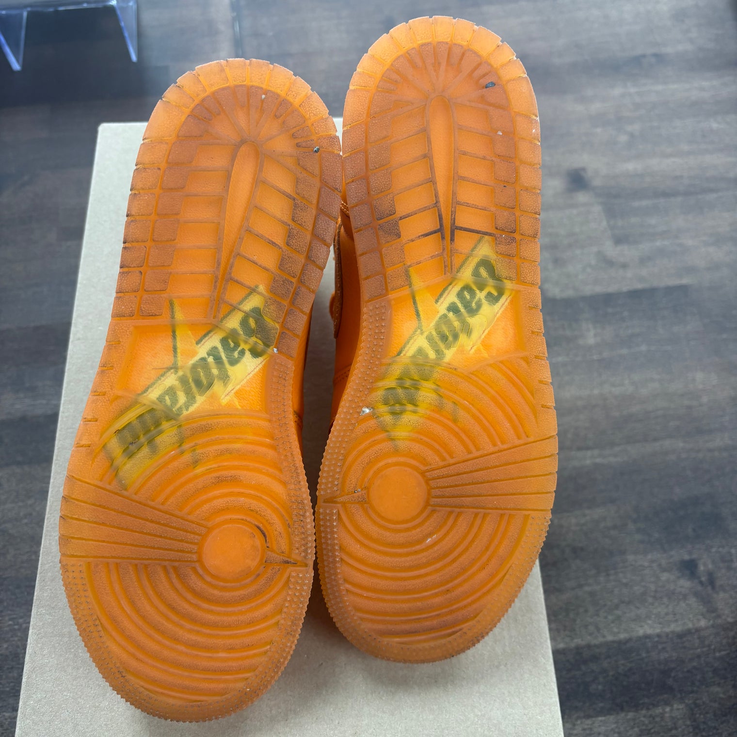 Gatorade Orange Jordan 1 High (GS) (USED, No Box)