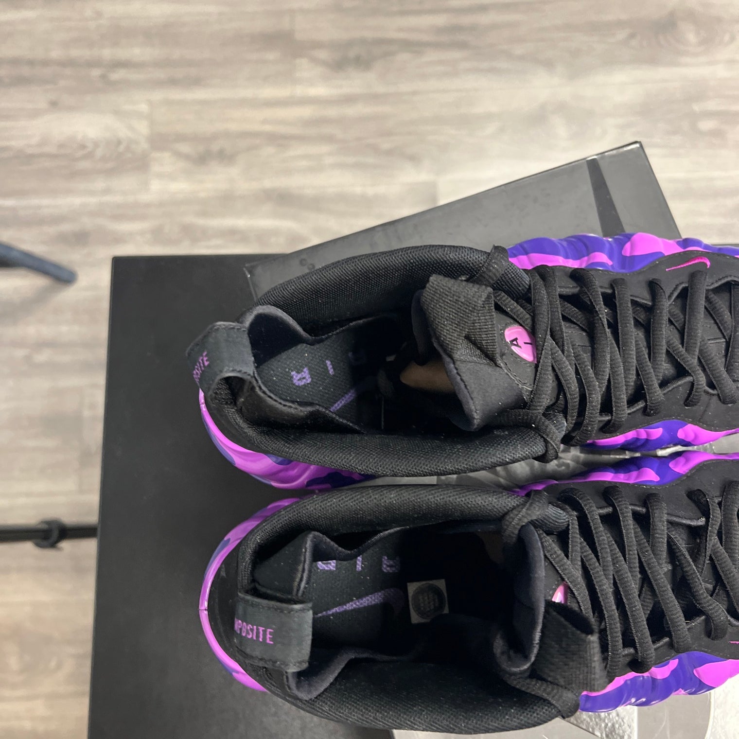 Purple Camo Foamposite (USED)