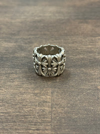 Size 9 | Chrome Hearts Cemetery Cross Ring (USED)