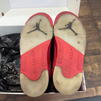 Red Suede Jordan 5 (USED)