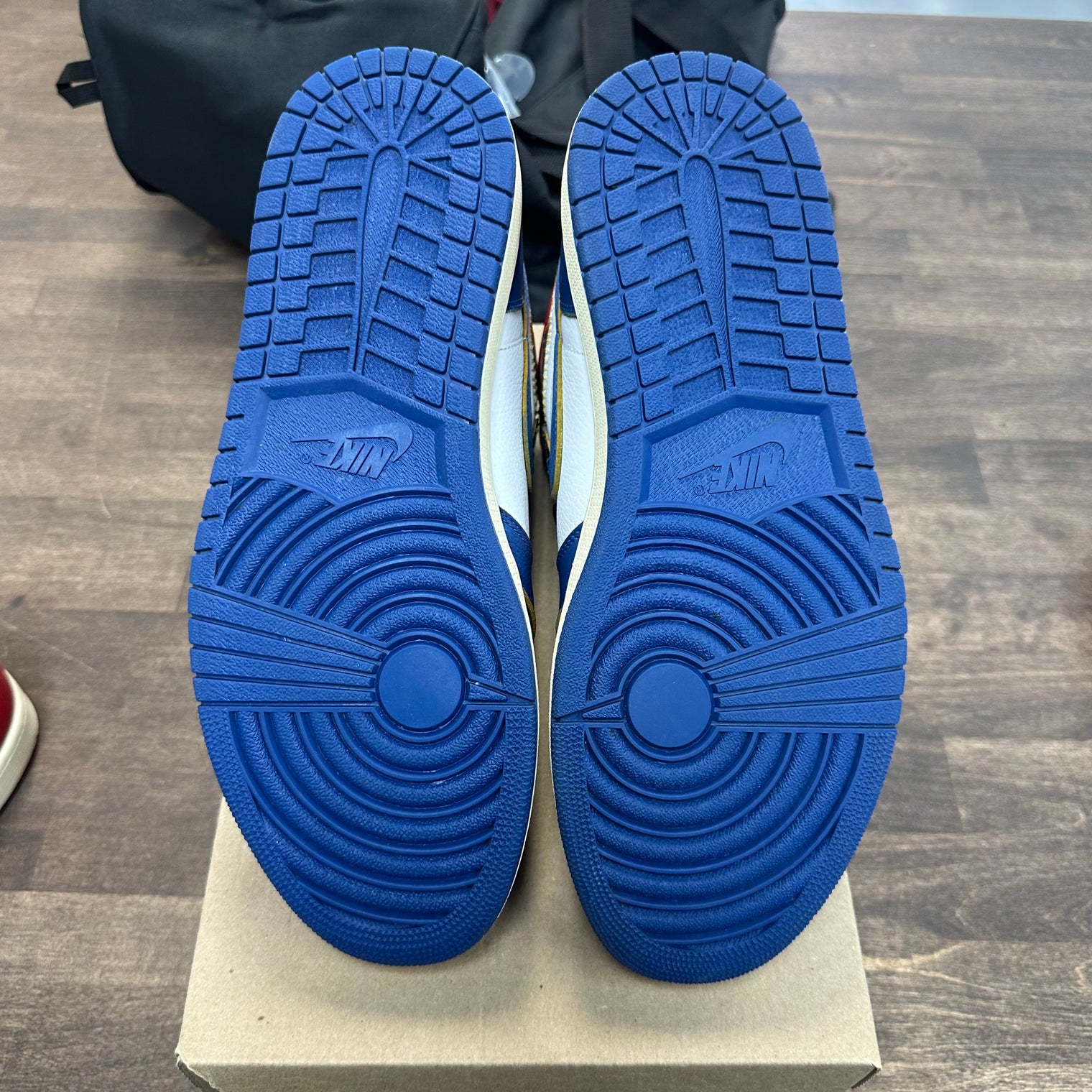 Union LA Jordan 1 High Storm Blue (USED, No Box)