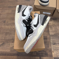 Tech Grey Fire Red Black Jordan Legacy 312 Low (USED, No Box)