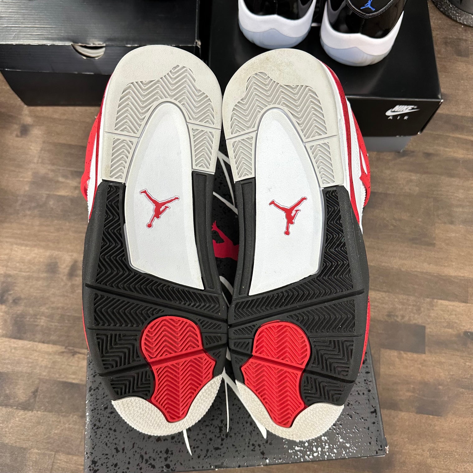 Red Cement Jordan 4 Retro (USED)