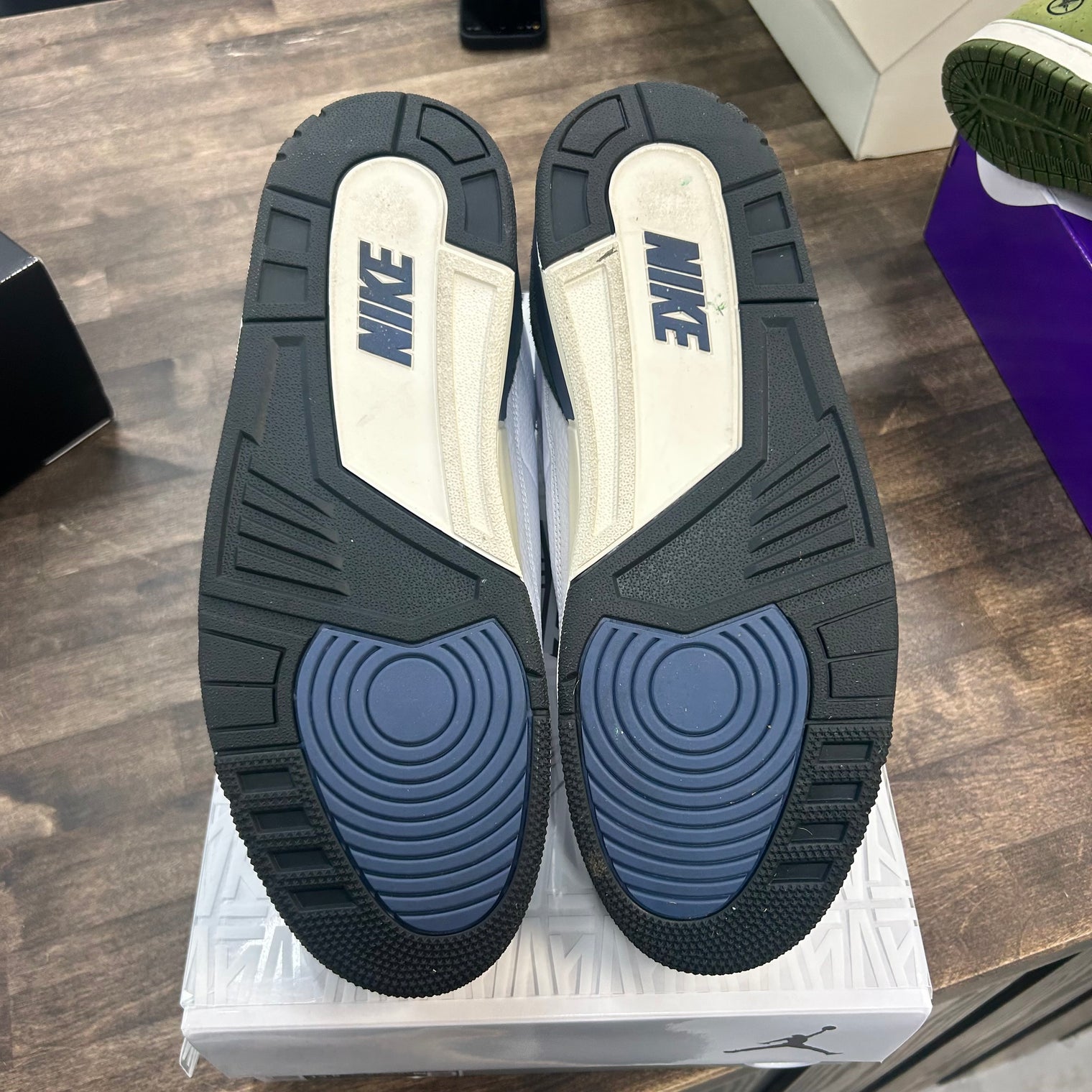 Diffused Blue Jordan 3 Retro (USED)