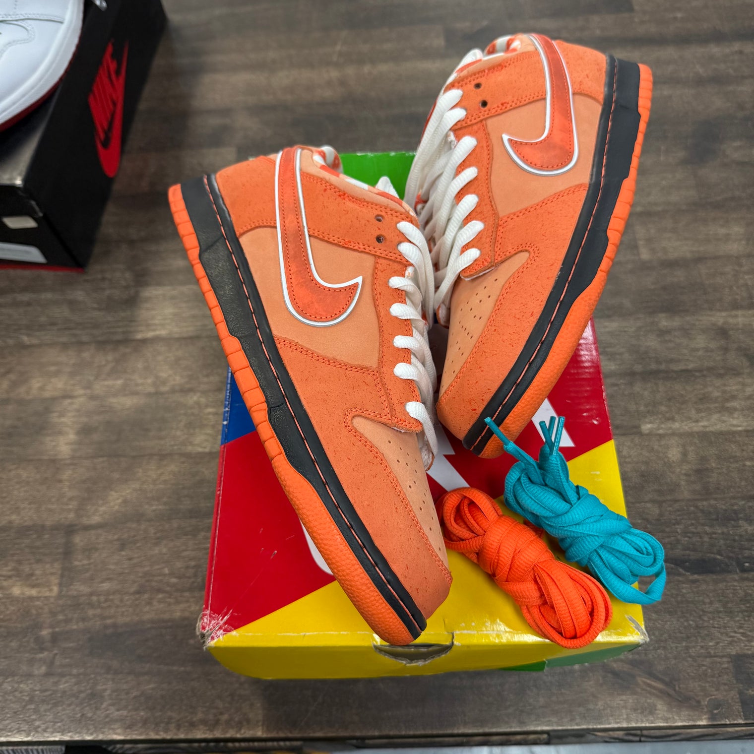 Orange Lobster SB Dunk Low (USED)
