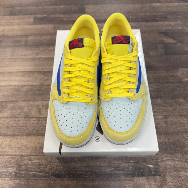 Travis Scott Canary Jordan 1 Low OG (USED)