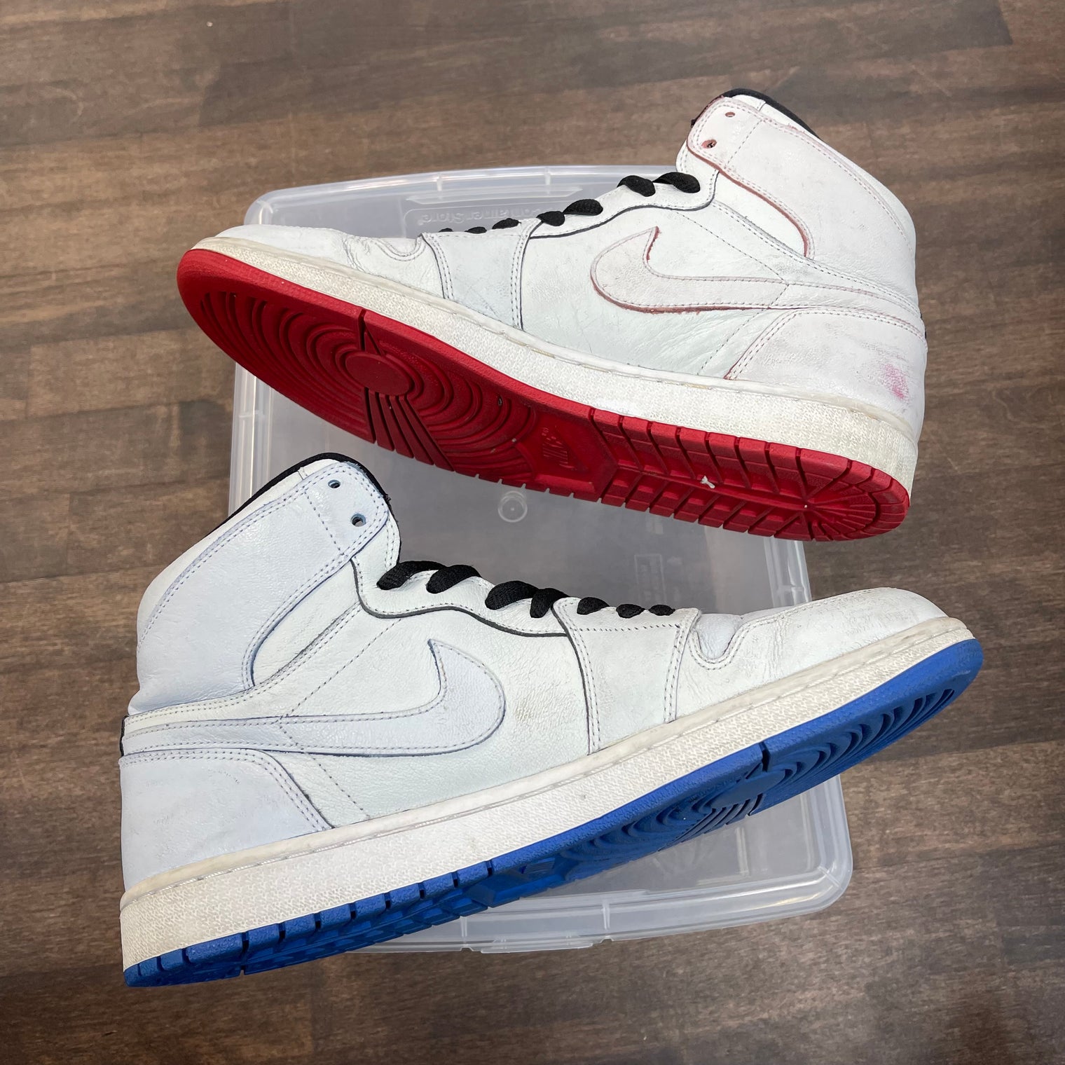 Lance Mountain Jordan 1 High White (USED, No Box)