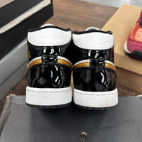 Black Metallic Jordan 1 Mid (USED)