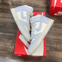 Nike Dunk High Sail Football Grey (US 8.5W) (Lightly Worn)