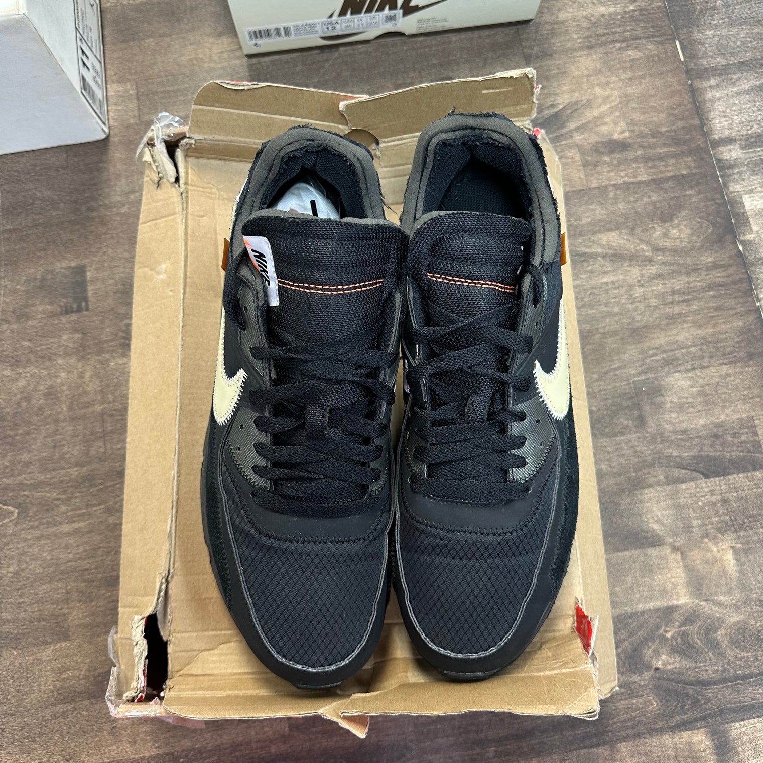 Off-White Black Air Max 90 (USED)