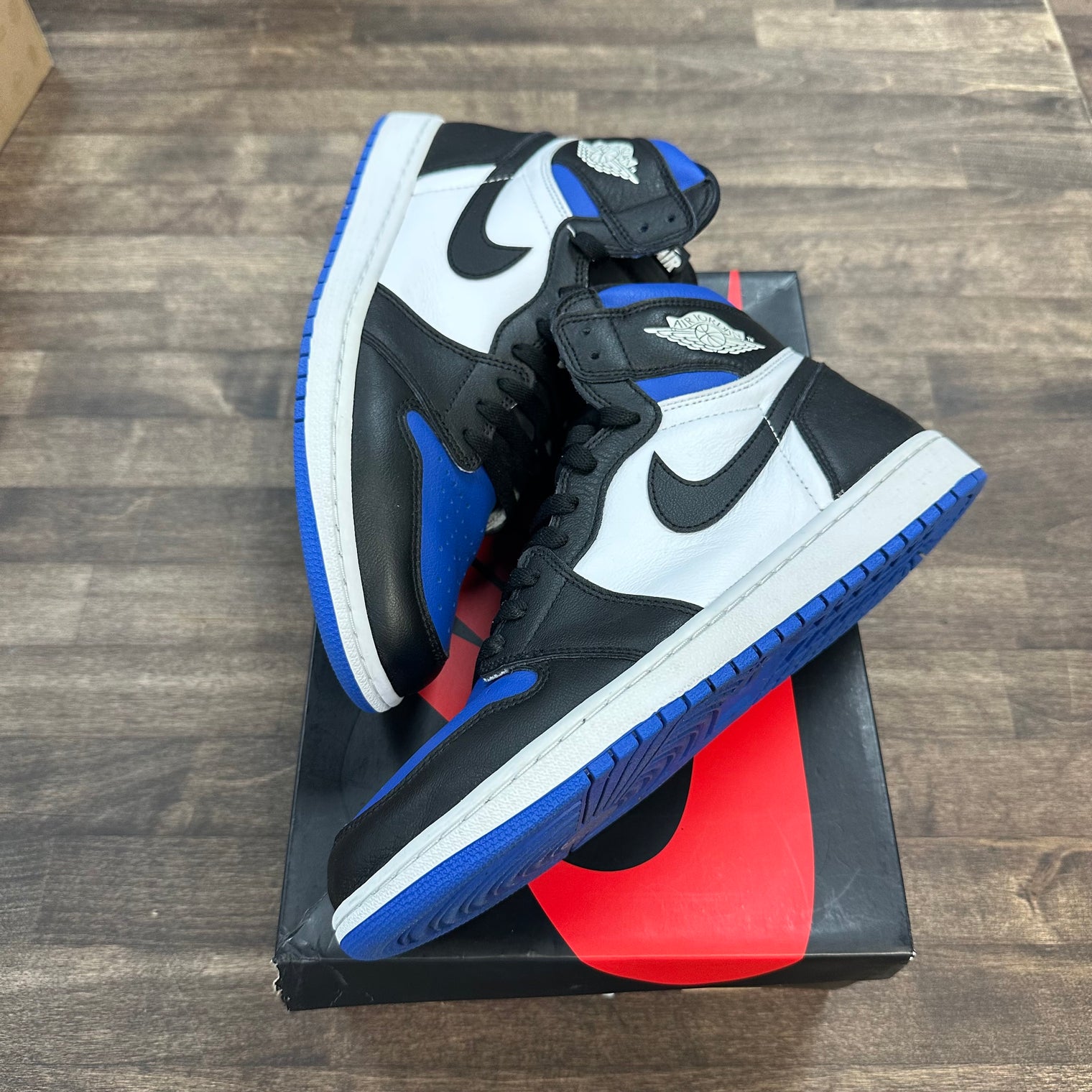 Royal Toe Jordan 1 High (USED)