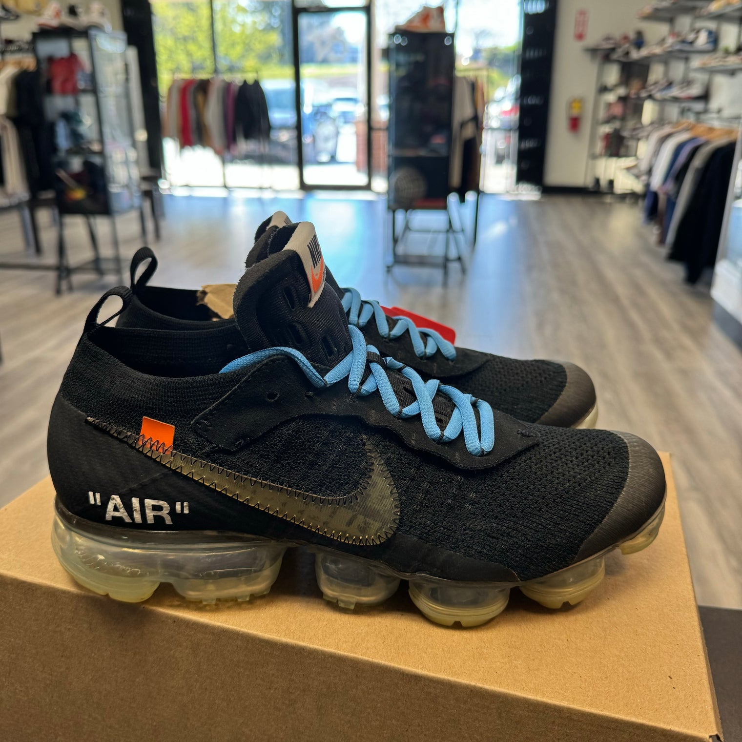 Off-White Nike Vapormax Black (Used, no box)