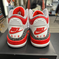 Fire Red Jordan 3 Retro (USED)