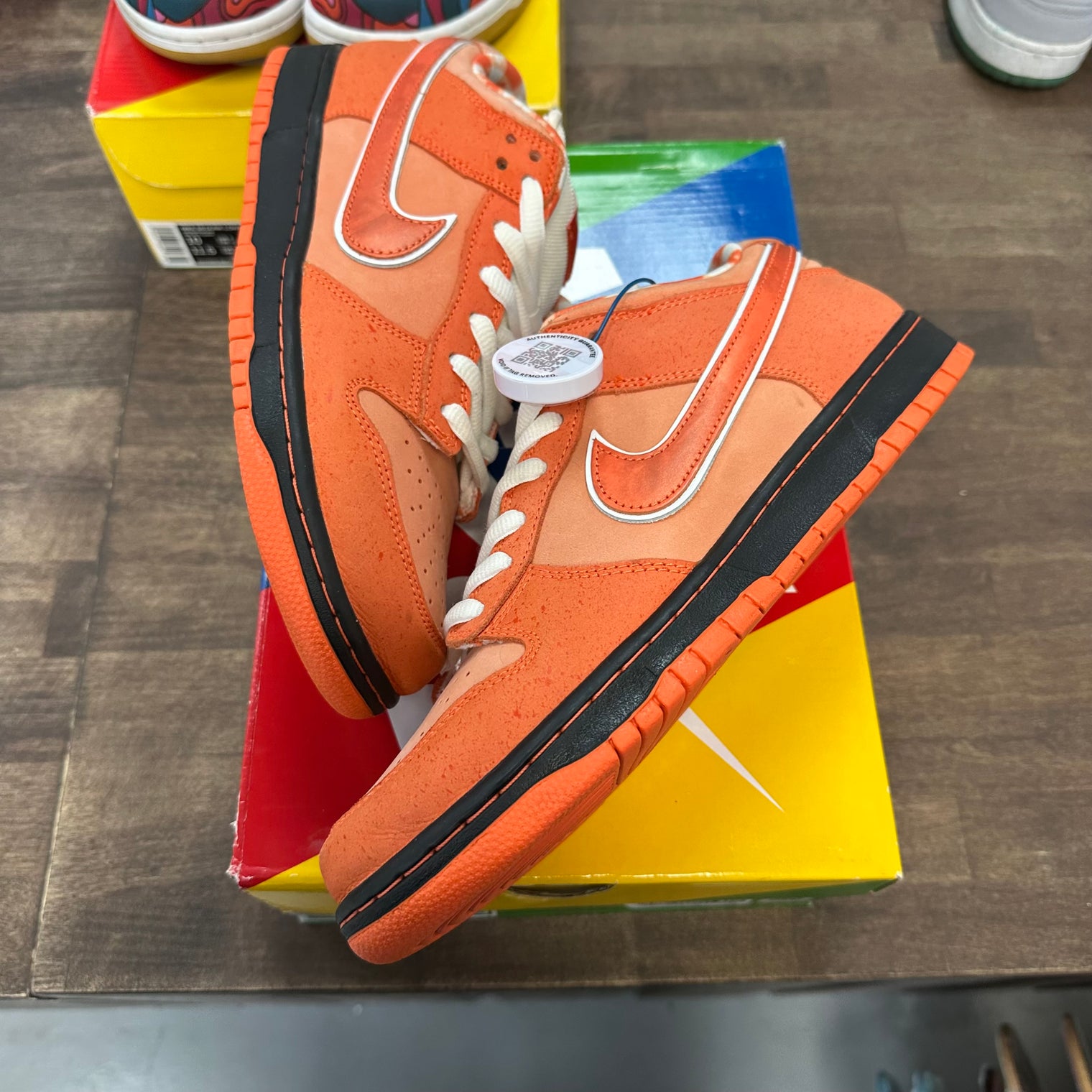 Orange Lobster SB Dunk Low (USED)