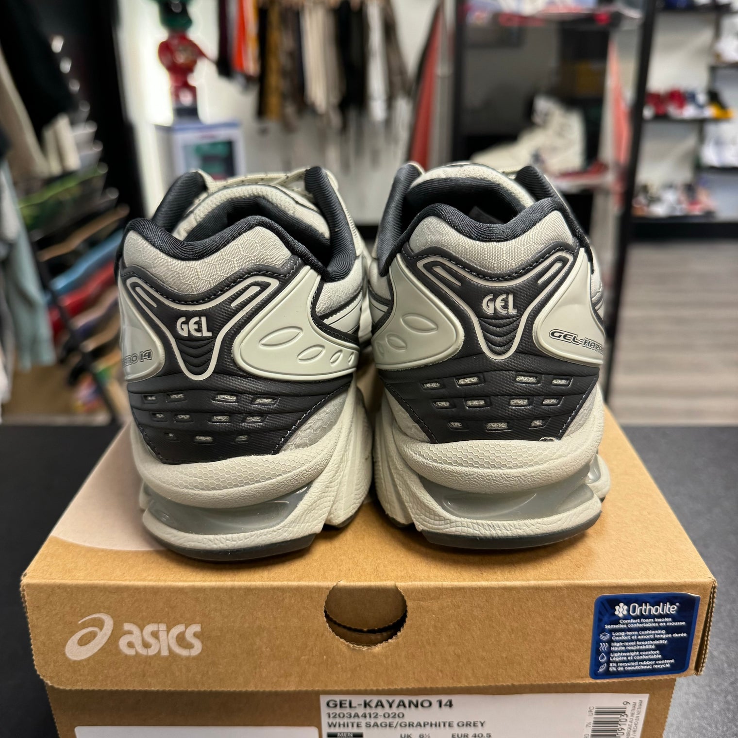 Asics Gel-Kayano 14 Earthware Pack White Sage (USED)