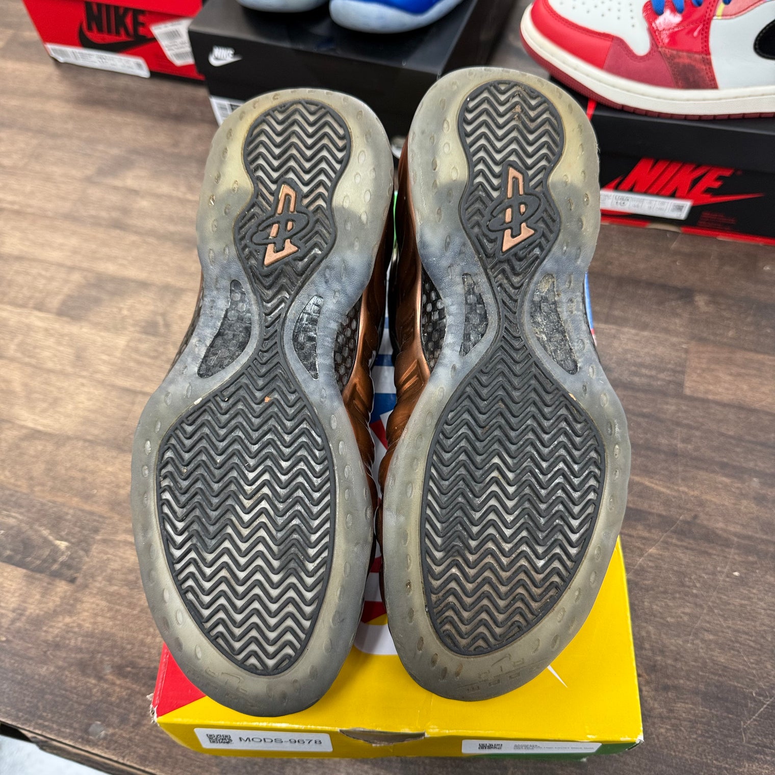 Copper Foamposite One (2017) (USED, Replacement Box)