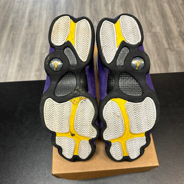 Laker Jordan 13 (USED, No Box)