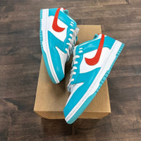 Miami Dolphins Dunk Low (USED, no box)
