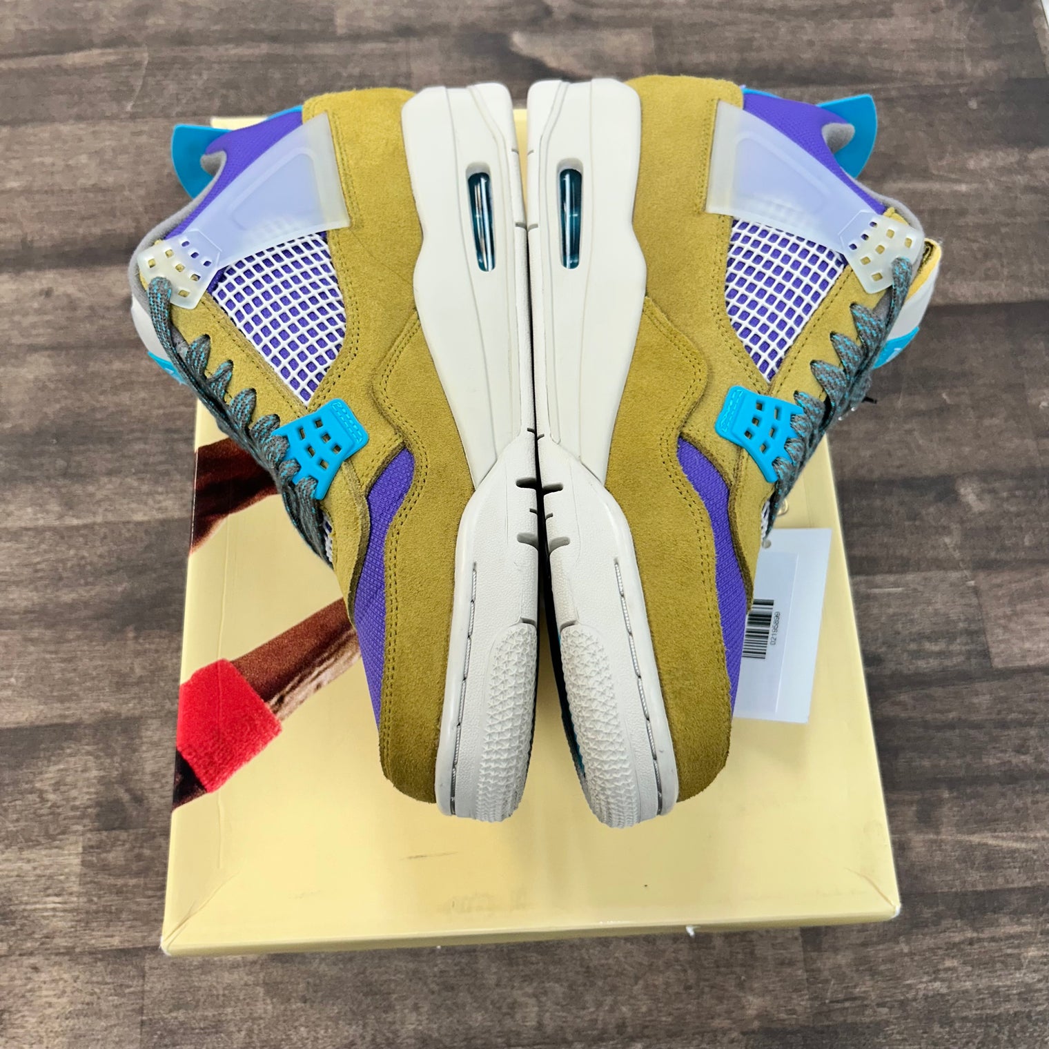 Desert Moss Union Jordan 4 Retro (USED)