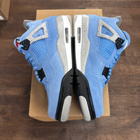 University Blue Jordan 4 Retro (USED, No Box)