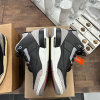 Black Cement Jordan 3 Retro (USED, No Box)