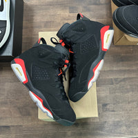 Black Infrared Jordan 6 Retro (2018) (USED, No Box)