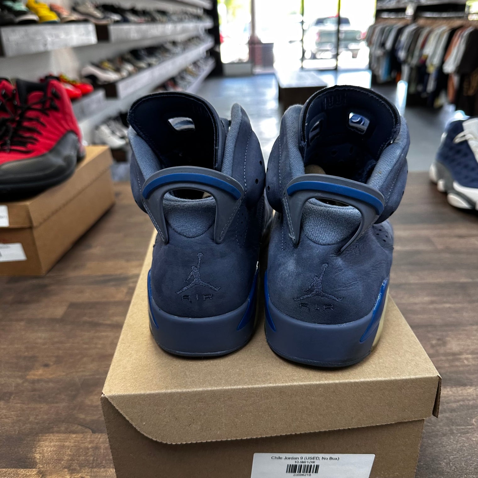 Diffused Blue Jordan 6 (USED, No Box)
