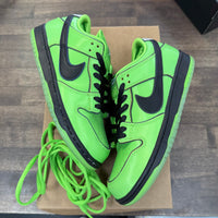 Buttercup Powerpuff Girls Nike SB Dunk Low (USED,No Box)