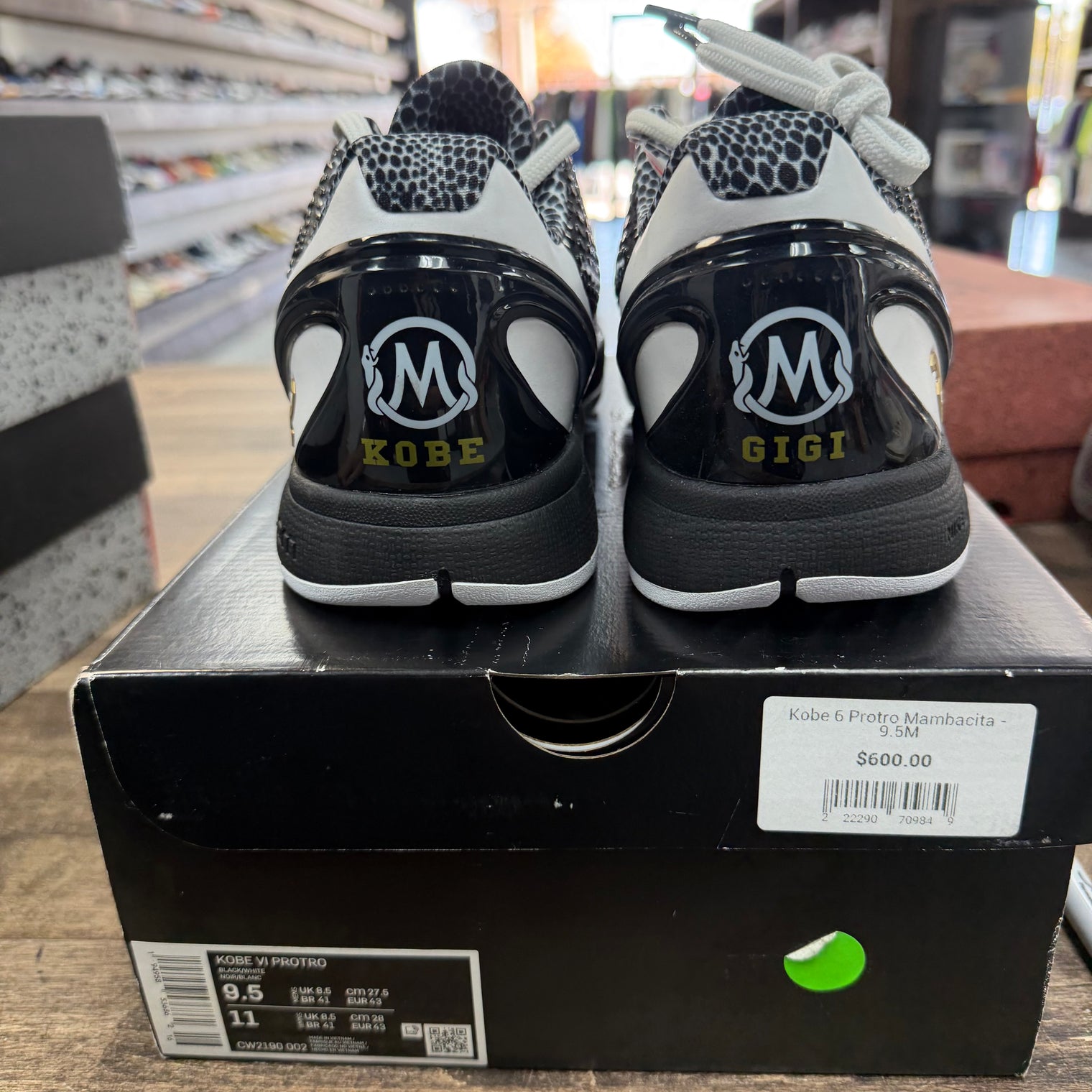 Mambacita Sweet 16 Nike Kobe 6 Protro (Lightly Worn)