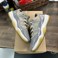 Cool Grey Jordan 11 Low (USED, No Insoles, No Box)