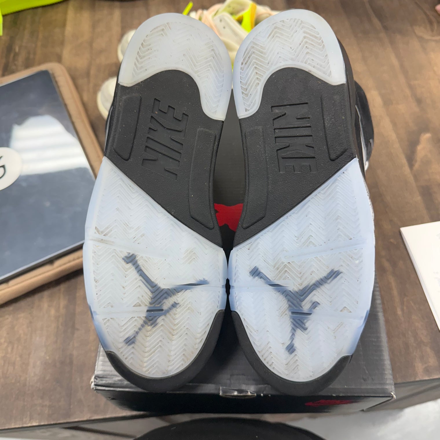 Black Metallic Jordan 5 (2025) (USED)