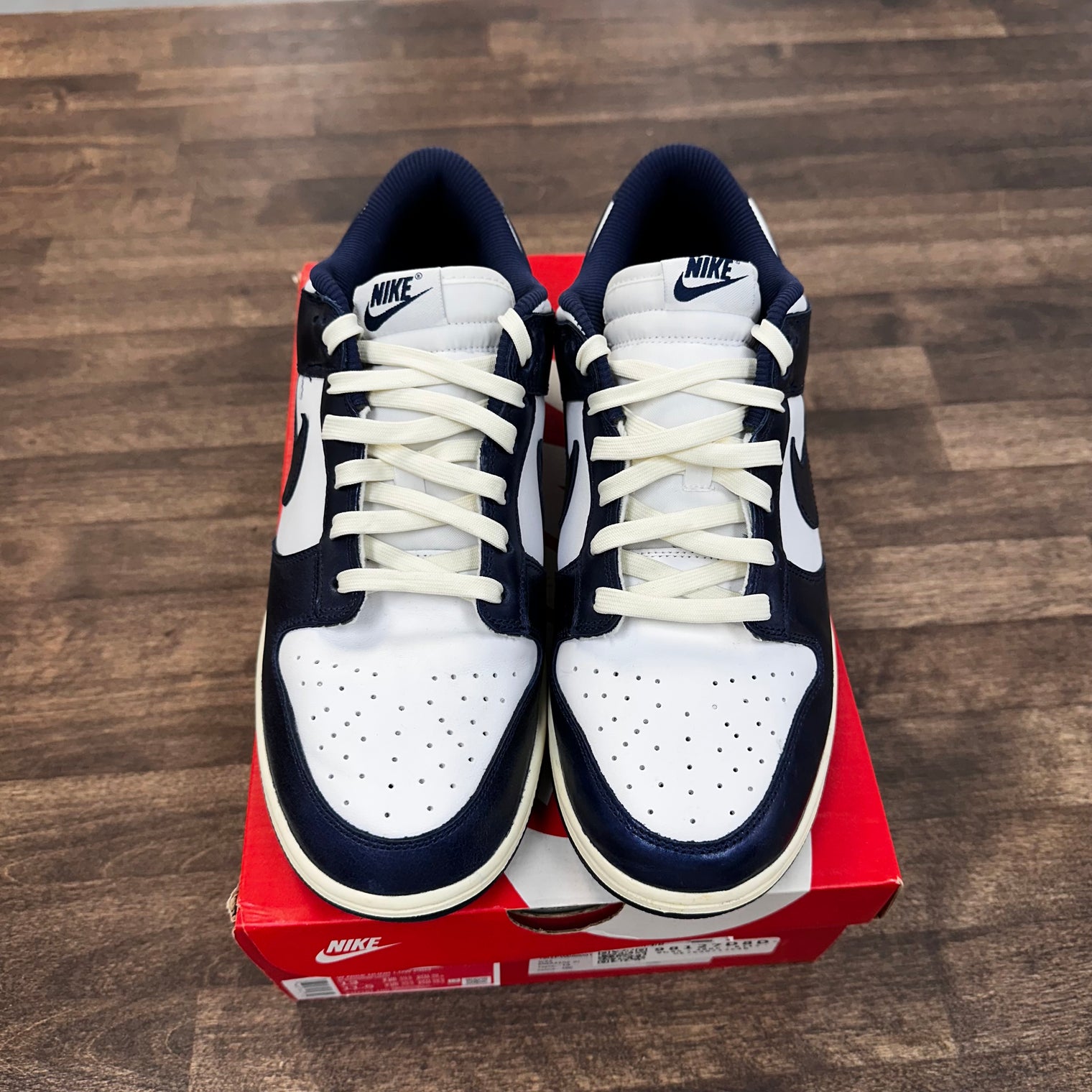 (W) Vintage Navy Nike Dunk Low (USED)