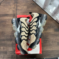 Beige Black Nike Air VaporMax Plus (USED, Replacement Box)