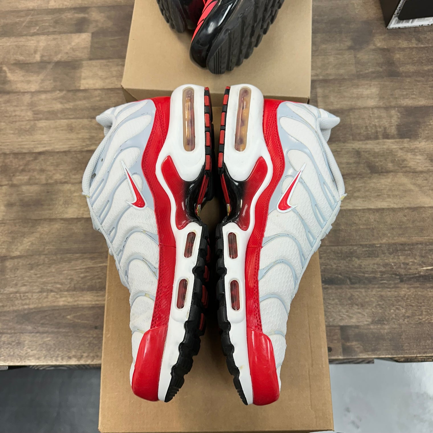 AM1 University Red Nike Air Max Plus (USED, No Box)