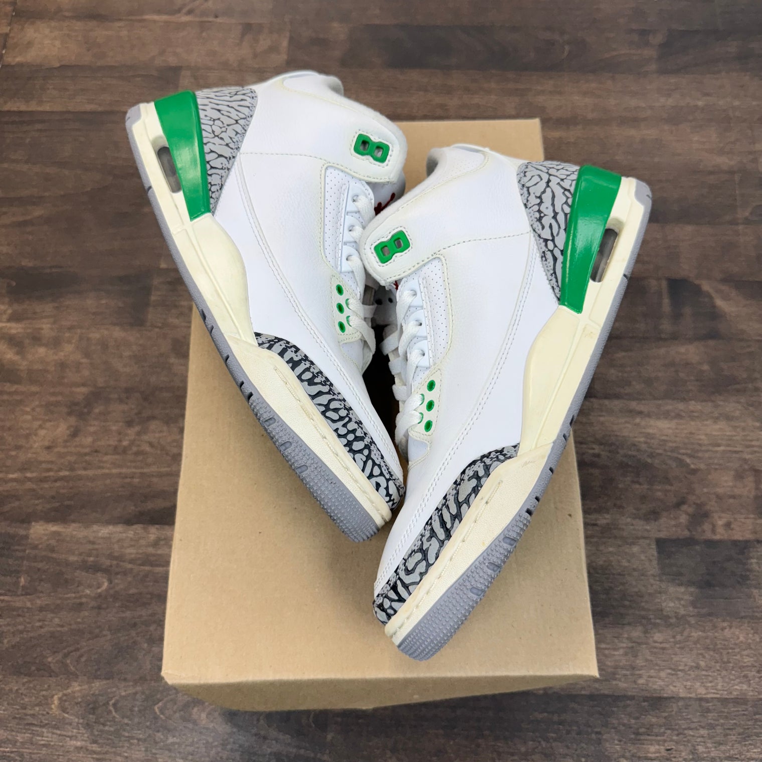 Lucky Green Jordan 3 (W) (USED, No Box)