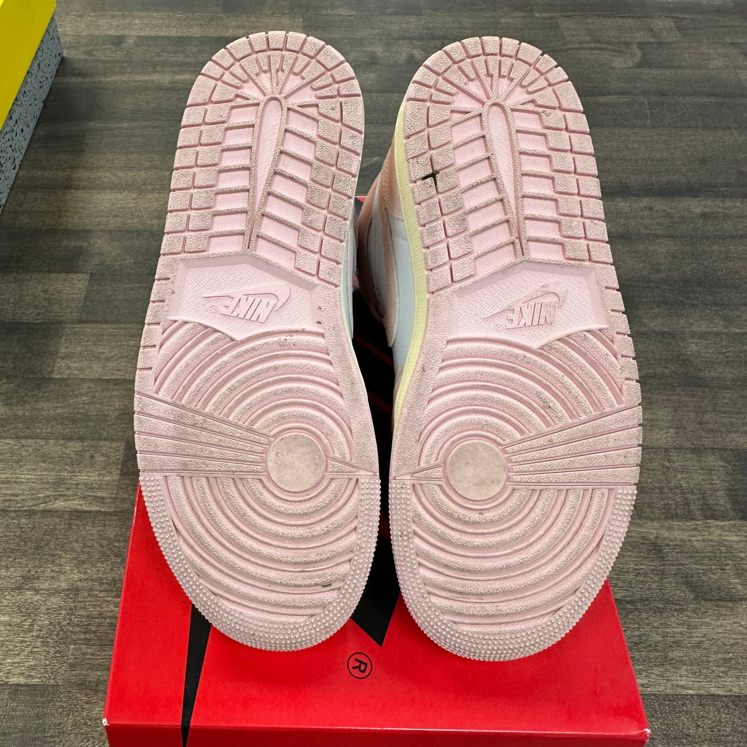 Washed Pink Jordan 1 High (W) (UDED)