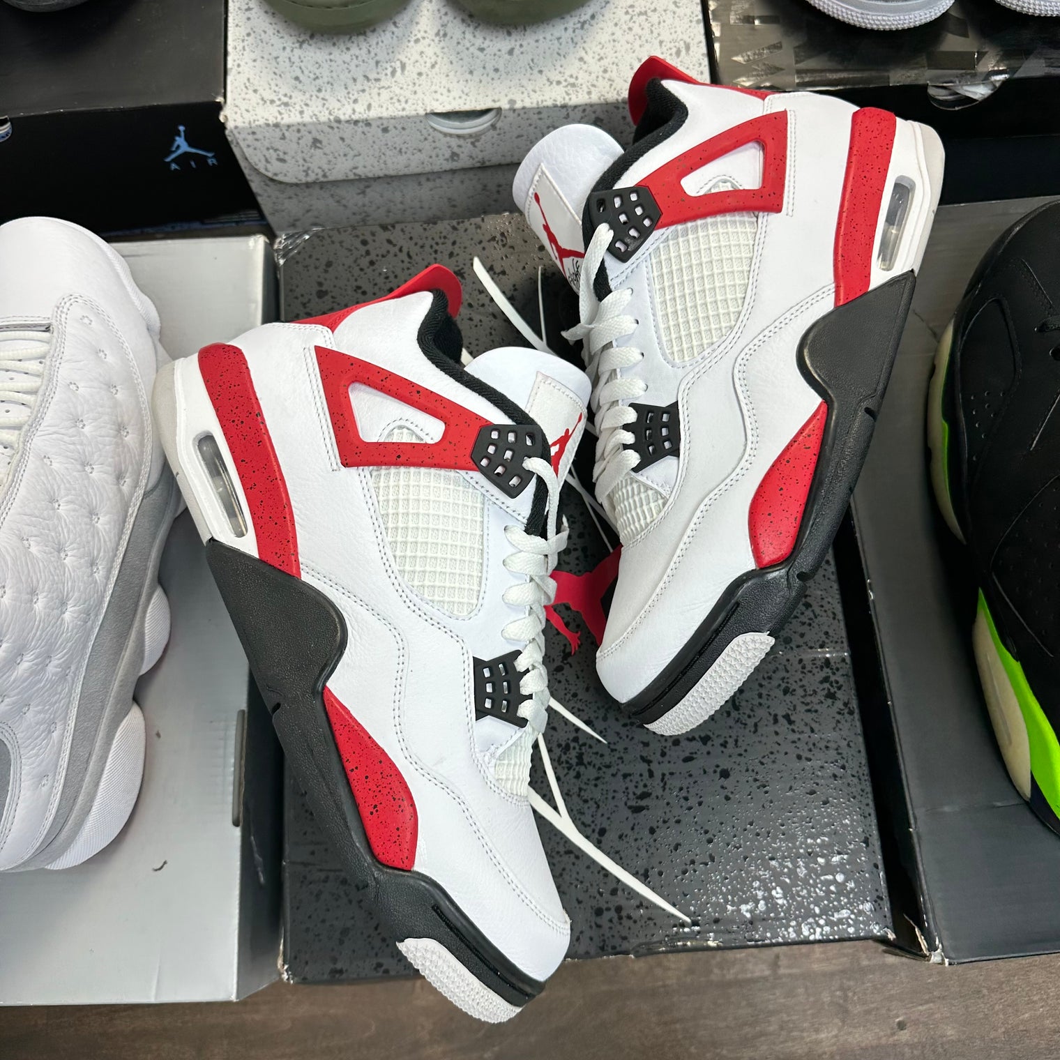 Red Cement Jordan 4 Retro (USED)