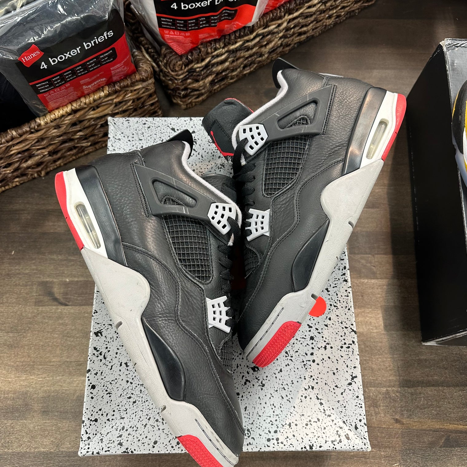 Bred Reimagined Jordan 4 Retro (USED)