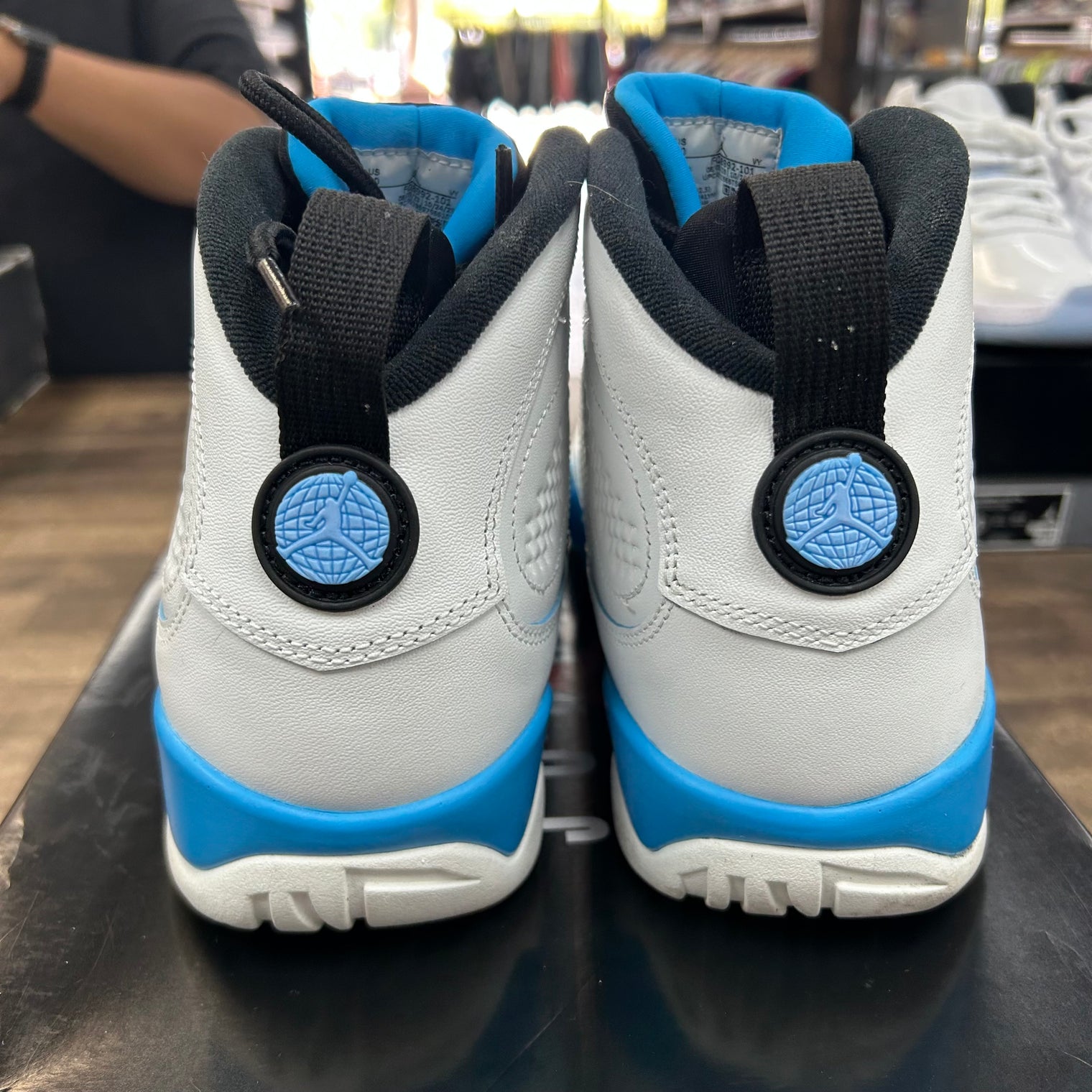 Powder Blue Jordan 9 Retro (USED)