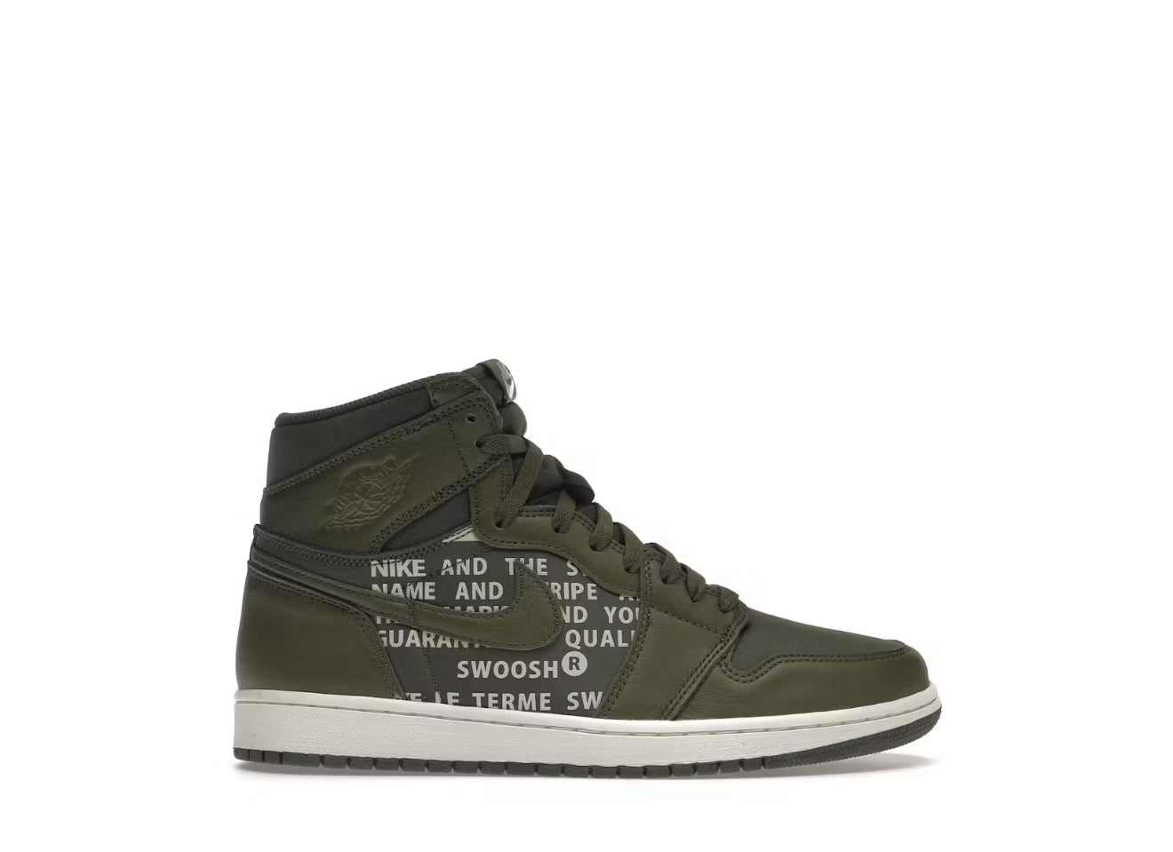 Olive Canvas Jordan 1 Retro High