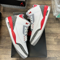 Fire Red Jordan 3 Retro (2022) (USED)