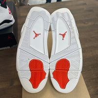 Metallic Orange Jordan 4 (USED, No Box)