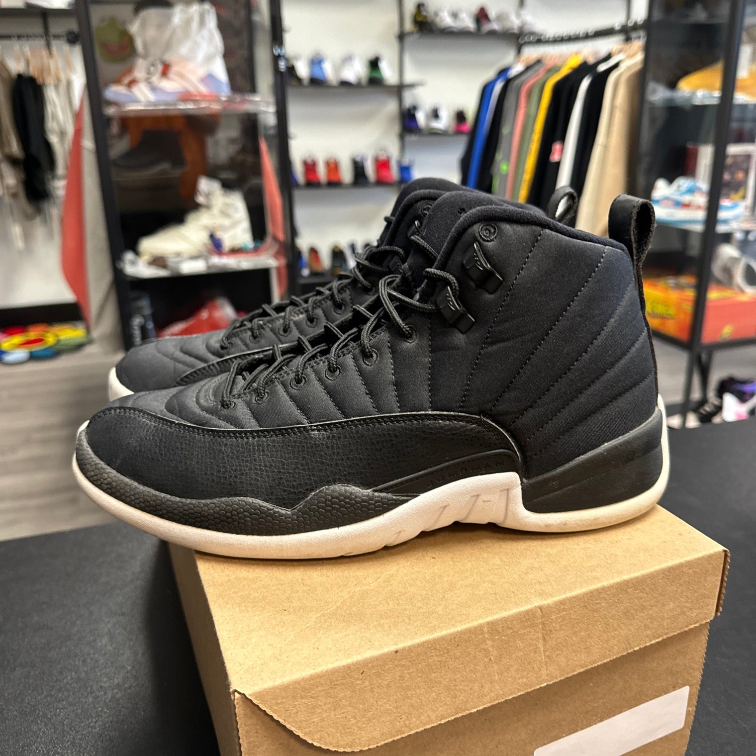 Jordan 12 Nylon Black(USED; No Box)