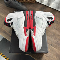 Fire Red Black Tongue Jordan 5 (USED)