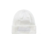 Supreme New Era Box Logo Beanie (FW23) White