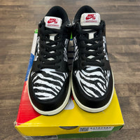 Quartersnacks Zebra SB Dunk Low (USED)